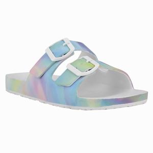 Nine West Splash Flat Slippers Blauw Nederland | SXH-586072